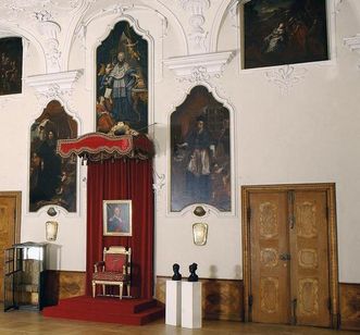 Thronsaal von Schloss ob Ellwangen