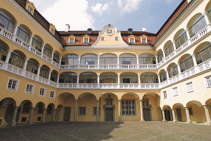 Schloss ob Ellwangen, Innenhof
