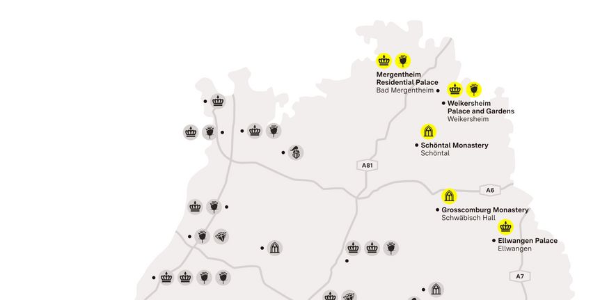 journey map "Hohenlohe & Ellwangen"