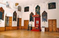 Château d'Ellwangen Salle du trône; l'image: Staatliche Schlösser und Gärten Baden-Württemberg, inconnu