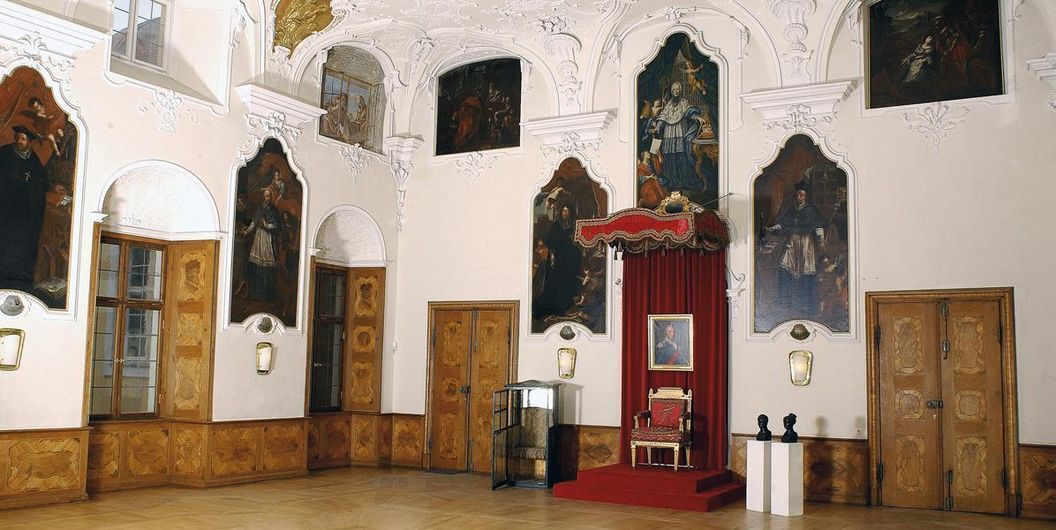 Thronsaal von Schloss ob Ellwangen